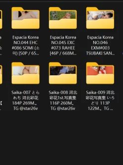 [自行打包] Espacia Korea 河北彩花 桃乃木かな 私人写真最新合集 [2678P 46套+16G][百度盘]