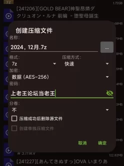 [自行打包] 2024年12月里番合集［生肉］ [11v+1.7G][百度盘]